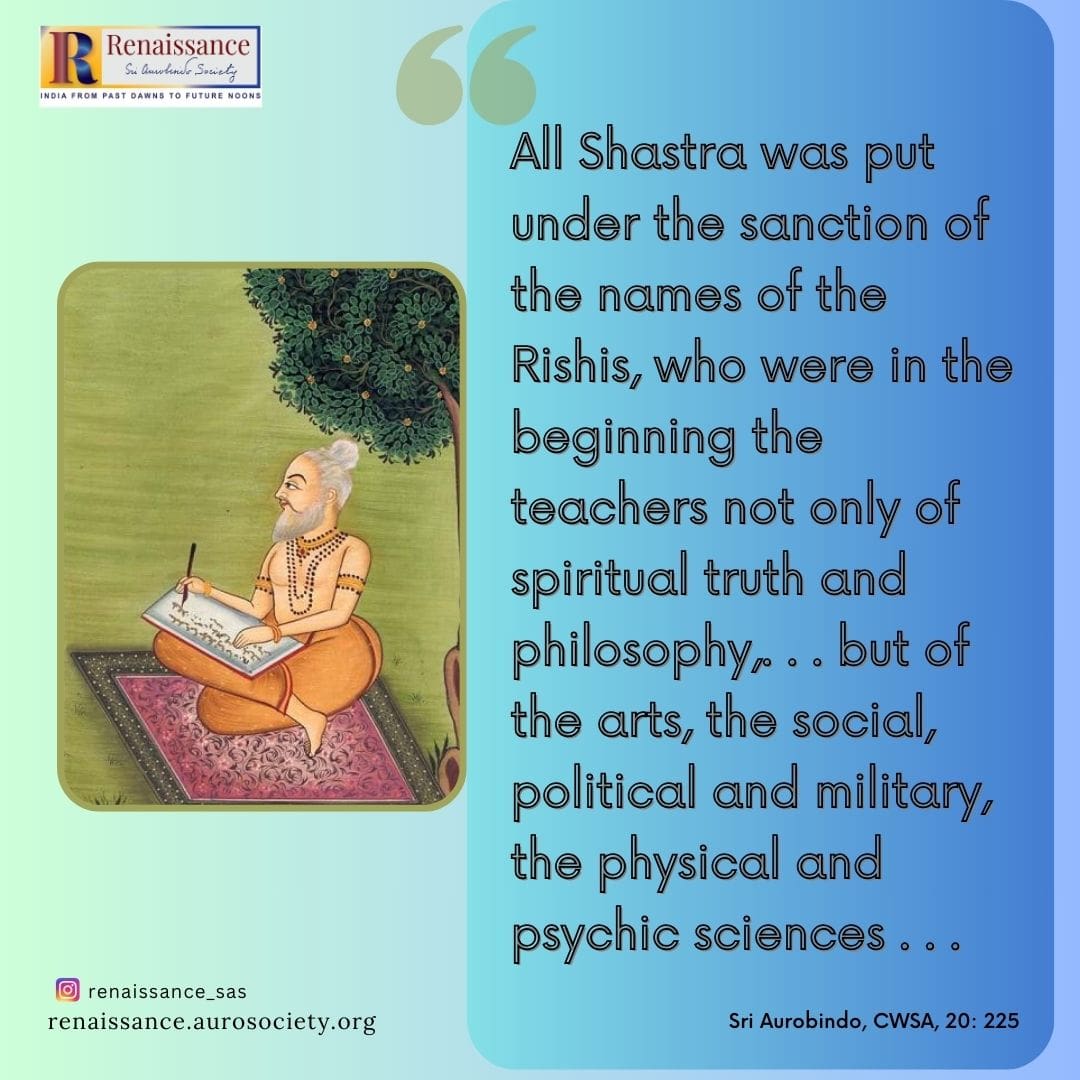 The Rishis as Makers of Indian Civilization - Sri Aurobindo
