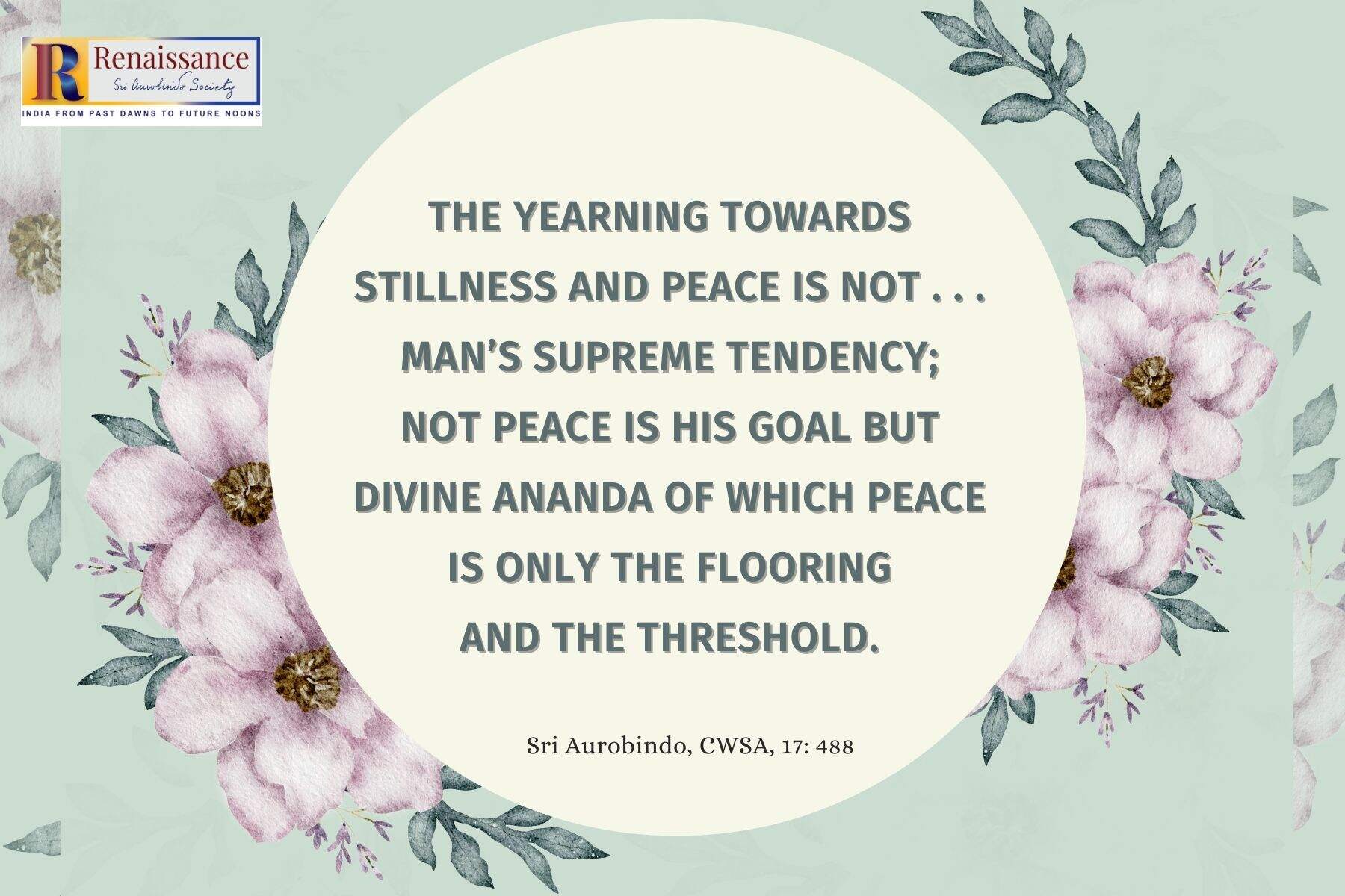 Peace, Persistence and Renunciation: Two Parables of Sri Ramakrishna -  Renaissance, image size:1800x1200