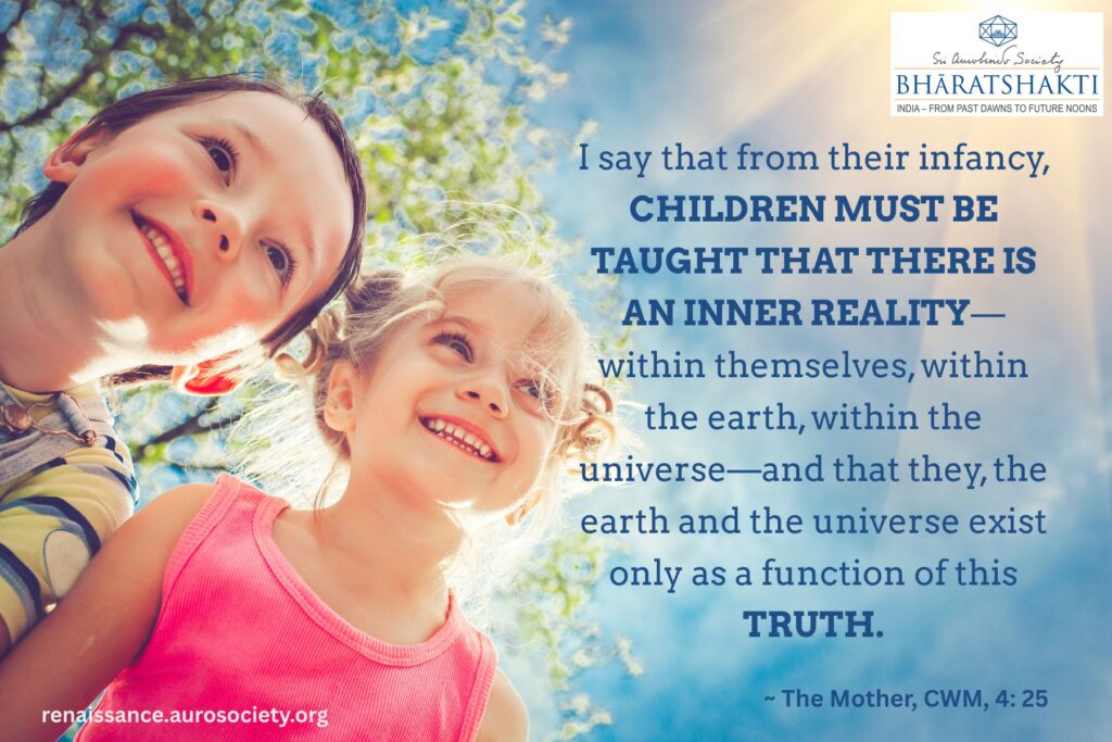 Teaching Children about Inner Reality – 2