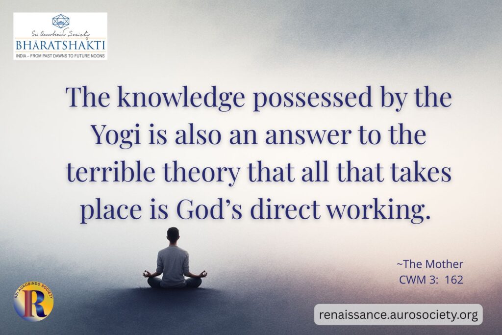 Sri Aurobindo’s Response to a Sceptic